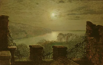 Roundhay Park set fra slottet, 1879